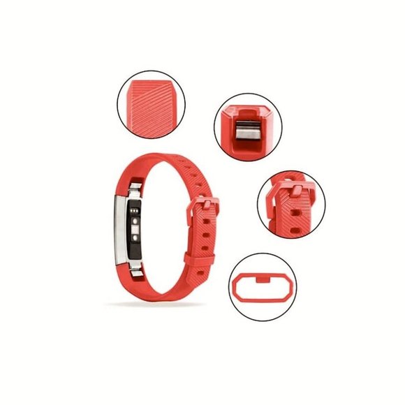 NEW Band for FitBit Alta / Alta HR - RED - size Large - Picture 3 of 5